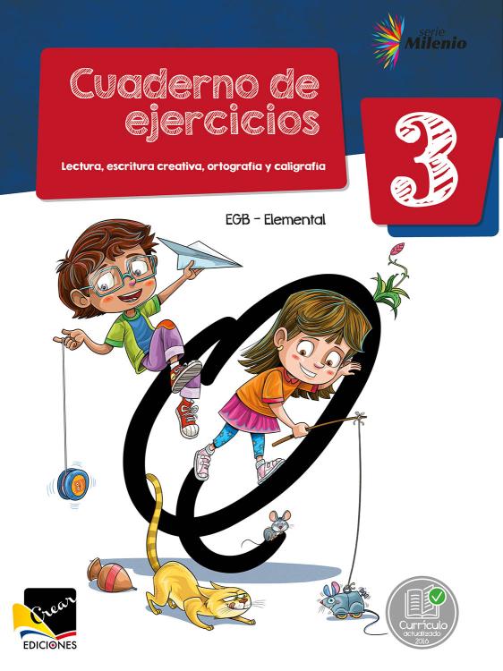 Cuaderno De Ejercicio De Caligrafía 3 egb Crear